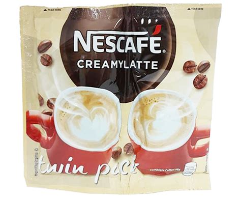 Nescaf Creamy Latte Complete Coffee Mix Twin Pack G