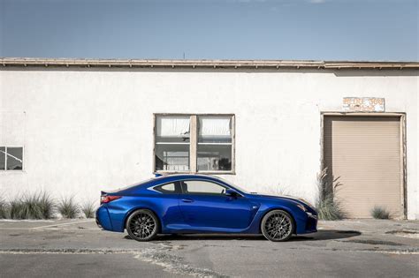 Blue on Black: Lexus RC Wears Matte Black Vorsteiner Rims — CARiD.com Gallery