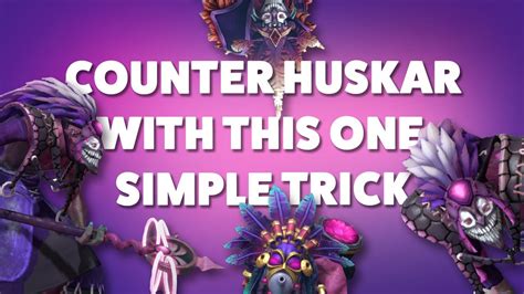 How To Counter Huskar Ranked Youtube