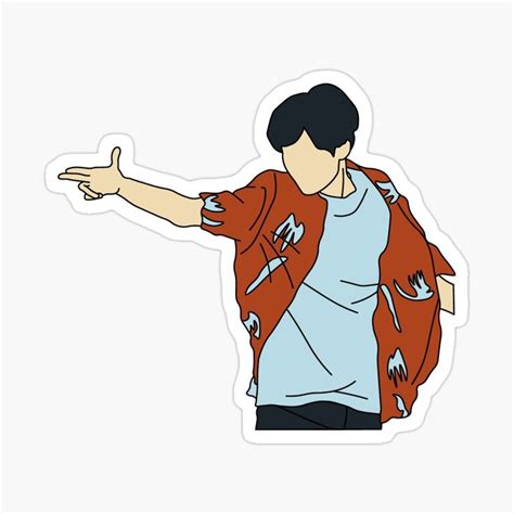 Min Yoongi Suga Euphoria Sticker For Sale By Serendipityarts