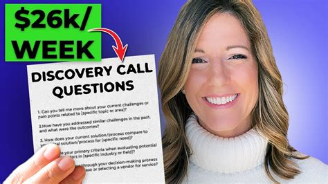 Best Discovery Call Questions You Need To Use Now Youtube