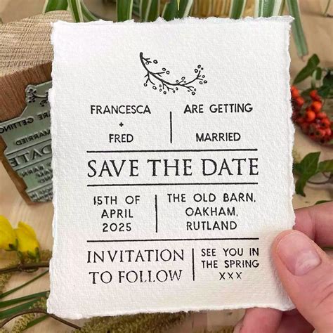 Save The Date Seasons In Homemade Save The Dates Wedding