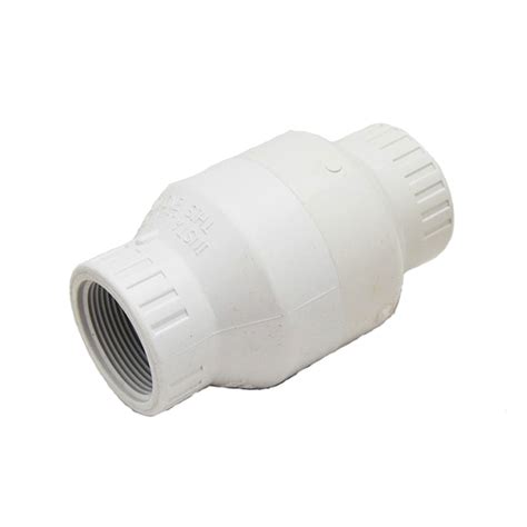 Pvc Swing Check Valve 1 12 Fipt