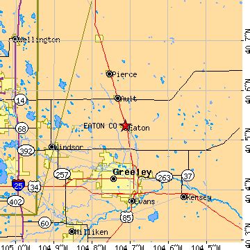 Eaton, Colorado (CO) ~ population data, races, housing & economy