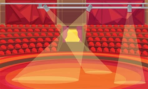 Premium Vector Circus Arena