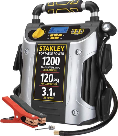 Stanley J C D Digital Portable Power Station Jump Starter Peak