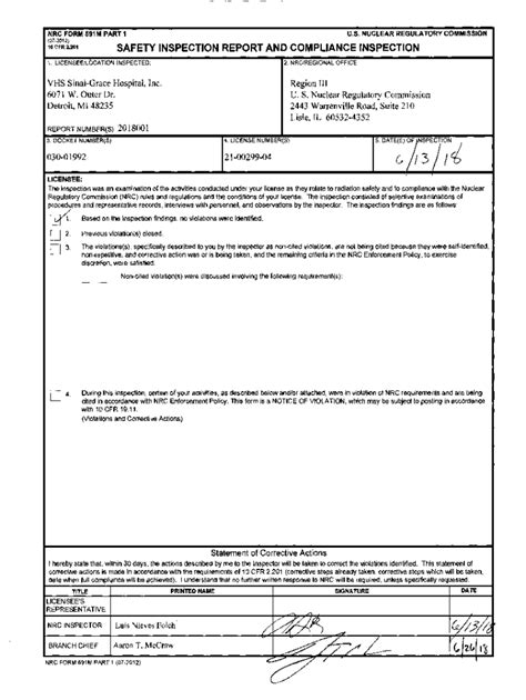 Fillable Online Fillable Online Nrc Form 591m Part 1 Us Nuclear