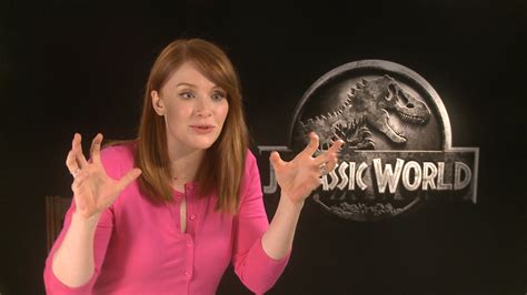 Bryce Dallas Howard Jurassic World Interview