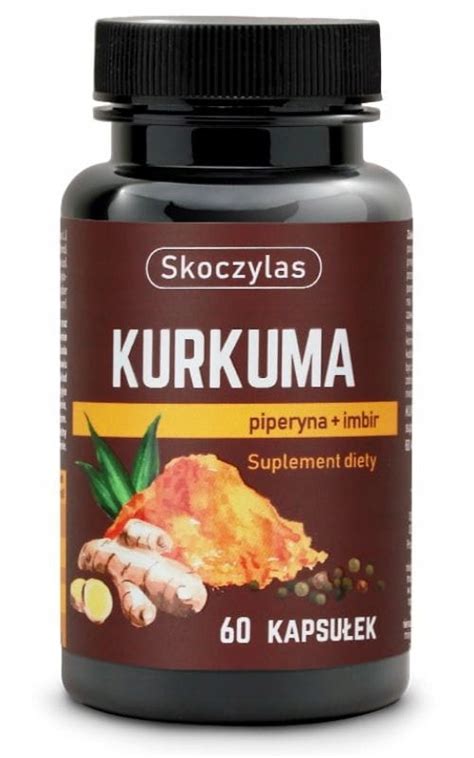 Skoczylas Kurkuma Piperyna Imbir 60 Kaps 13023431206 Oficjalne