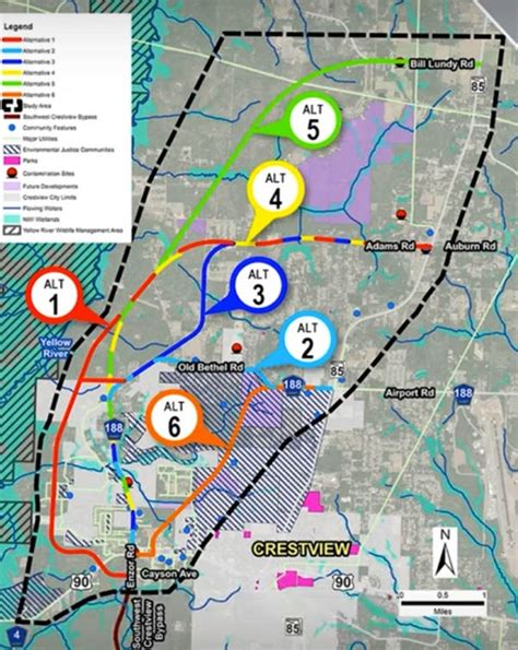 Crestview Residents Get First Look At Proposals For Northwest Bypass