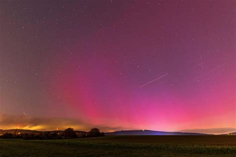 Polarlichter über Deutschland Wo sich das Himmelsspektakel zeigt