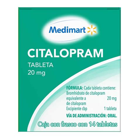 Citalopram Medimart Mg Tabletas Walmart