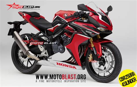 Konsep Design Honda Cbr250rr 4 Silinder Motoblast