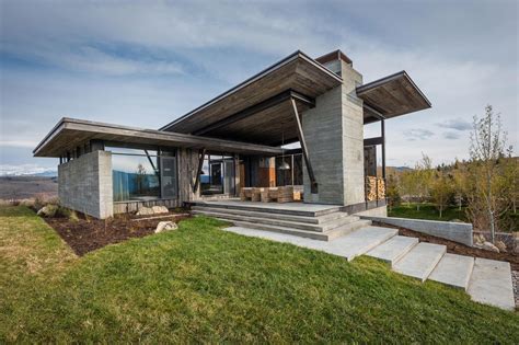 Une Maison Rustique Modernis E Dans Lesprit Clectique Dans Les Terres