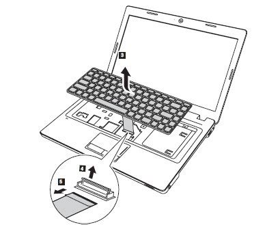 Replace Lenovo Ideapad G580 G585 Keyboard - 25-201846