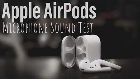 Apple Airpods Microphone Sound Test Real Life Youtube