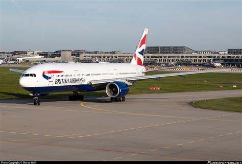 G YMMN British Airways Boeing 777 236ER Photo By Marco Wolf ID