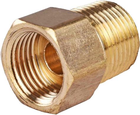 Lasco 17 5853 1 2 Inch Female Flare X 5 8 Inch Male Flare Brass Adapter Industrial