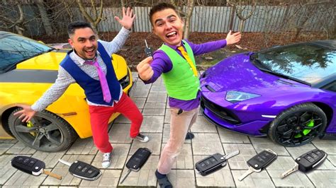 Mr Joe With Magic Remote Controls Car Vs Mr Joker On Lamborghini