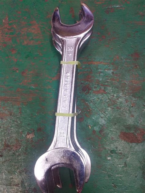 Chrome Vanadium Steel Double Open End Spanner Size 30 And 32 At Rs 80