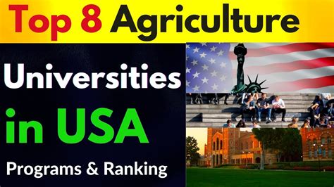 Agriculture Study In Usa I Top Agriculture Universities In Usa I Usa