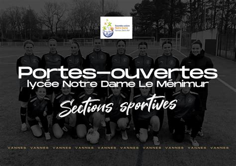 Le Vannes Olympique Club Sera Pr Sent Aux Portes Ouvertes Du Lyc E