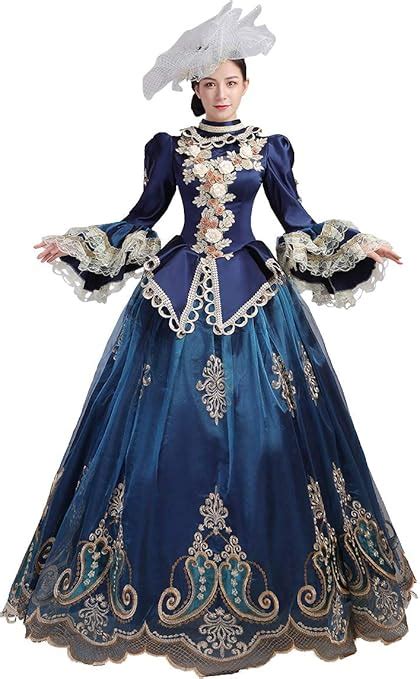 Corte De Gama Alta Rococ Barroco Marie Antoniette Vestidos De Baile