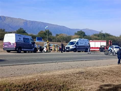 Otro Grave Siniestro Vial En Ruta 1 Chocaron Un Auto Y Una Moto