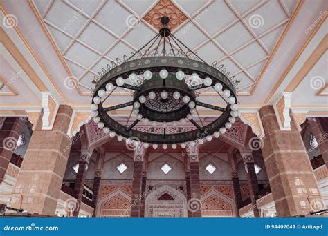 Inteior Of Putra Mosque In Wilayah Persekutuan Putrajaya Malaysia