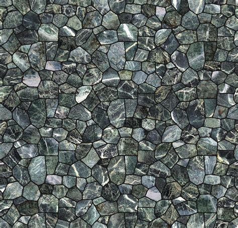 Green Marble Rubble Architextures