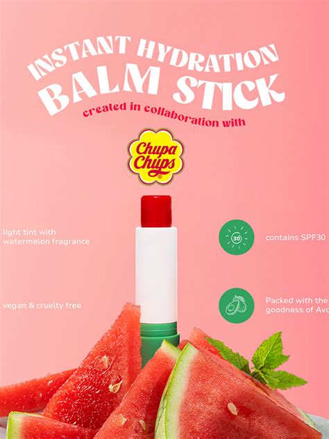 Chupa Chups Lip Balm Watermelon 4g