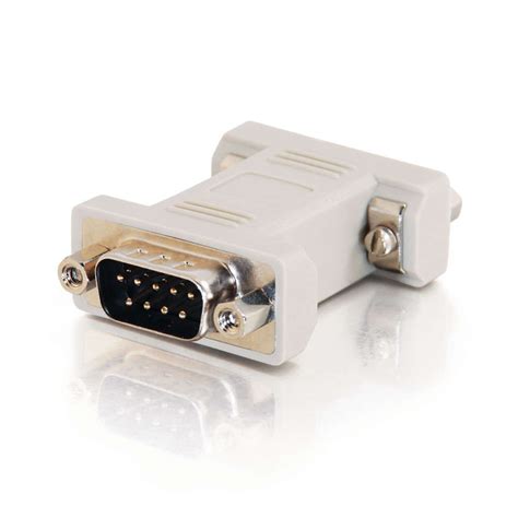 Multisync® Vga Hd15 Female To Db9 Male Serial Rs232 Adapter Vga