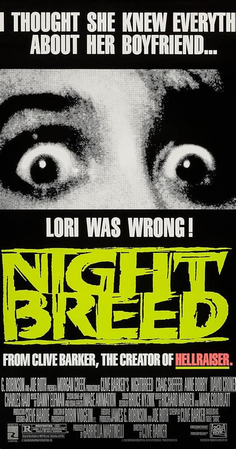 Nightbreed 1990 Parents Guide IMDb