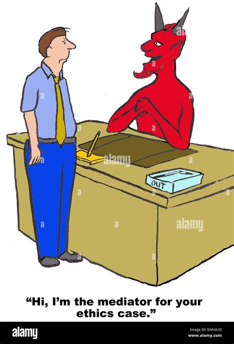 Ethics Cartoon Hi Res Stock Photography And Images Alamy