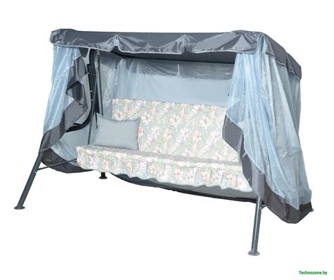 Садовые качели Olsa (Ольса) Амарис с1550 (Варна) 3 местные с москитной ...