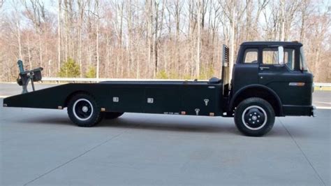 1975 Ford C 600 Coe Ramp Truck Wedge Body Car Hauler Cabover Classic Ford Other 1975 For Sale