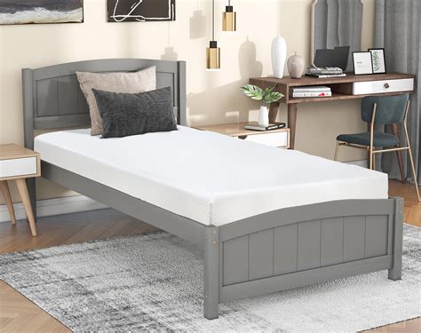 Yrllensdan Twin Size Medium Cool Gel Memory Foam Mattress Firm 12 Inch