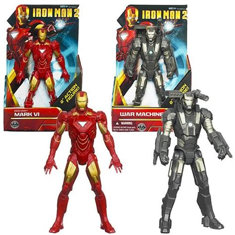 Iron Man 2 Movie 8-Inch Action Figures - Entertainment Earth