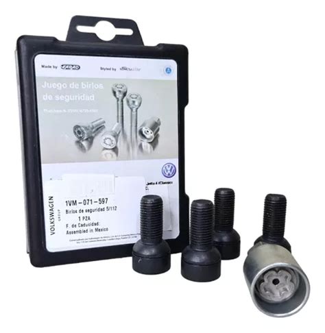 Birlos De Seguridad Para Vw Golf Jetta A4 Clásico 1vm071597 Envío gratis