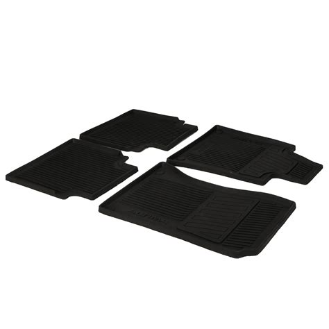 Brand New Oem 19 22 Nissan Altima All Weather Season Black Rubber Floor Mats Set Ebay