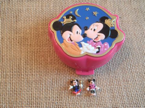 Vintage Bluebird Polly Pocket Disney Mickey Minnie Mouse Playcase