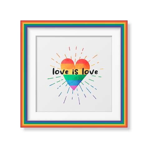 Premium Vector Love Is Love Vector Design For Tshirt Plackard Print