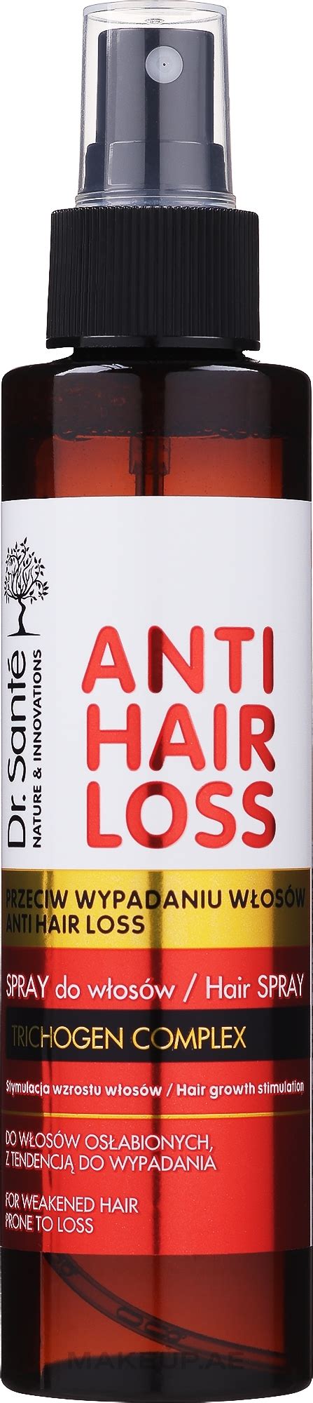 Dr Sante Anti Hair Loss Spray Weak And Loss Prone Hair Spray Makeup Ae