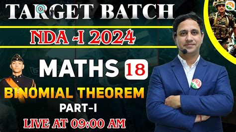 Binomial Theorem For Nda Nda Maths Classes Nda Maths Preparation