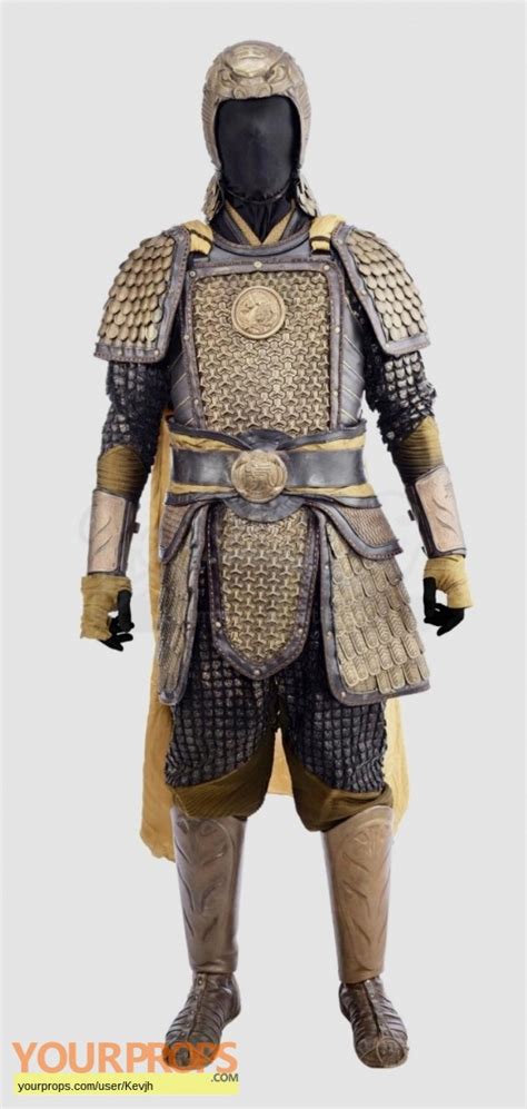 The Great Wall Complete costume original movie costume