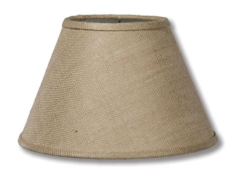 Burlap Empire Hardback Shade (06986B) - Antique Lamp Supply - Quality ...