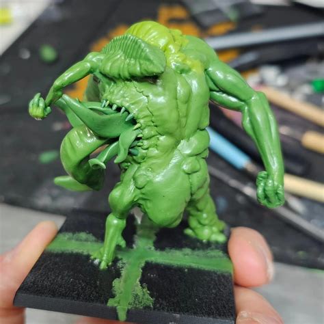 Sculpted Chaos Spawn From Scratch Rminipainting
