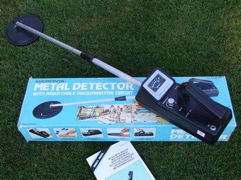Micronta 4001 Metal Detector. Boxed with Manual | eBay
