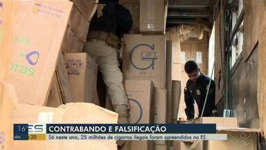 Bom Dia ES Contrabando e falsificação só em 2023 25 milhões de