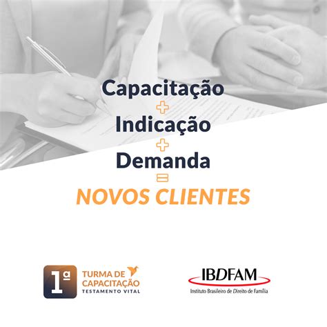 IBDFAM Curso 1ª Turma de Capacitação em Testamento Vital